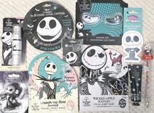 Jack Skellington 10pc Nightmare Before Christmas Facial Sheet Masks Hand Lotion