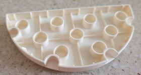 LEGO DUPLO - WHITE CASTLE BASE - 10593 - FROZEN ICE CASTLE VINTAGE