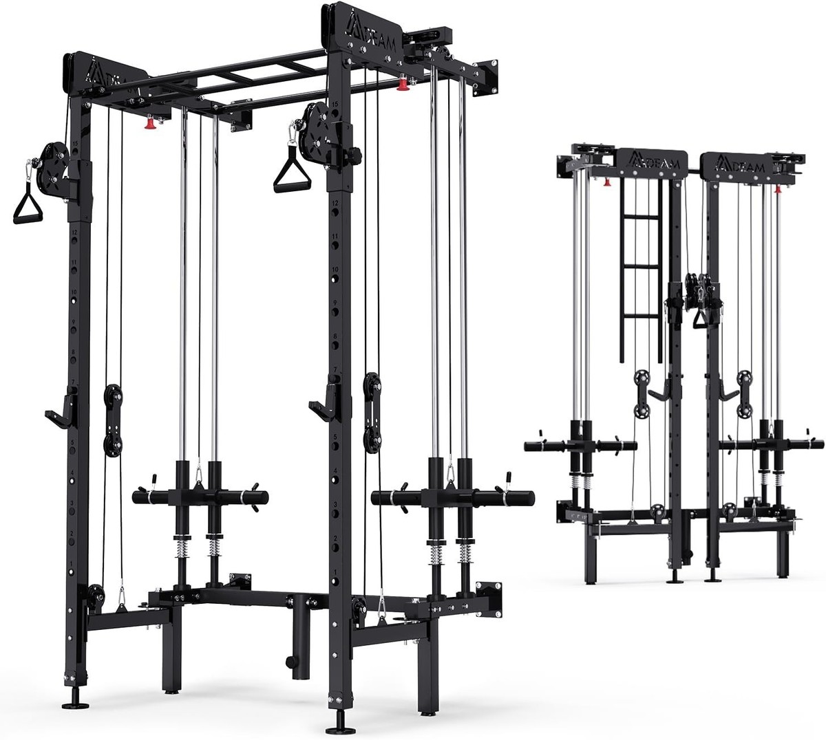 Half Rack Barbarian Line Lat Pulldown Power Rack Half Rack