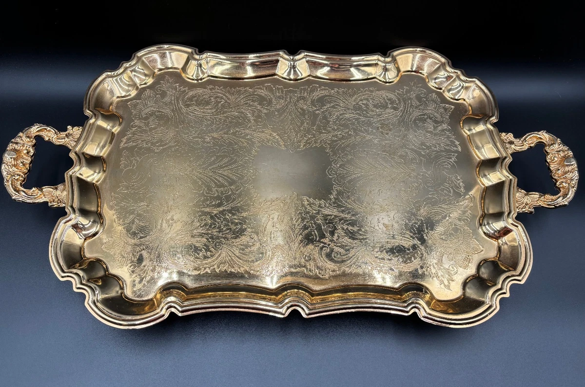 International Silver 1900-1940 Antique US Silver-Plated Platters