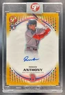 2026 Topps Pristine Roman Anthony Auto Gold Refractor /50 #PA-RA RC Red Sox