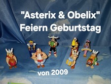 Ü- Ei Serie " Asterix und Obelix "Feiern Geburtstag von 2009