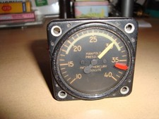 Flugzeug T28 Texan Einlassdruck Uhr  (intake manifold pressure indicator)