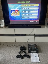 Sega MegaDrive Blaze Videospielkonsole 15 integrierte Spiele schneller Versand am nächsten Tag