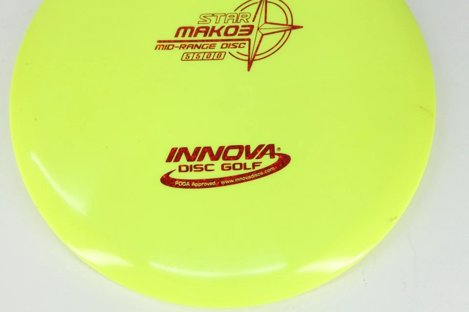 Innova Star Mako3 - 176g Preowned Disc Golf Midrange Neon Yellow - Image 3 of 4