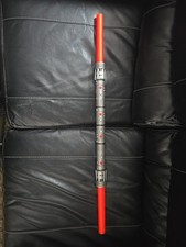 1999 DARTH MAUL Electronic Double Bladed Lightsaber Star Wars IN USED COND