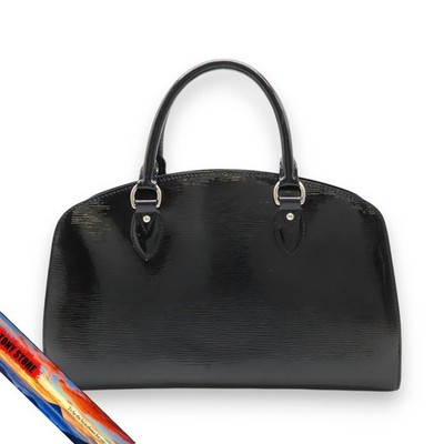 Louis Vuitton Epi Pont Neuf PM Handbag Black M5907N