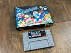 Super Bomberman SNES Super Nintendo Authentic Cartridge With Box Please Read