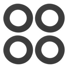 Black 2.9 Inch EVA Foam Speaker Edge Surround Rings 4 Pcs