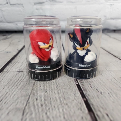 SEGA Shadow Knuckles Drink Topper Stackable Podz