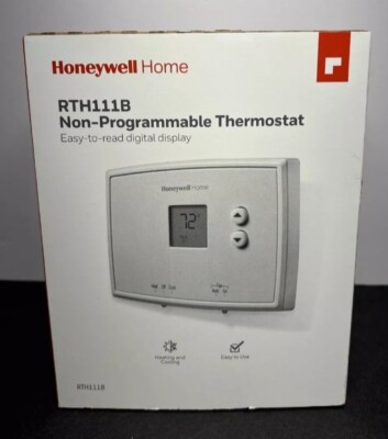 Honeywell Home  RTH111B  White Non Programmable Heating & Cooling Thermostat