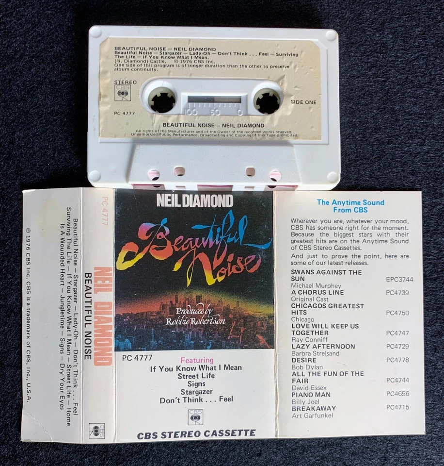 Neil Diamond – Beautiful Noise, AUS Cassette - Image 2 of 4