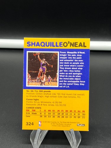 Shaquille O’Neal Basketball Cards YOU PICK 1990s Lakers Magic USA PWE SHIP - Picture 43 of 207