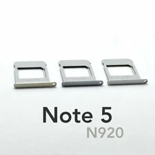 New Sim Card Tray Holder Slot For Samsung Galaxy Note 5 N920 Gold Gray Silver