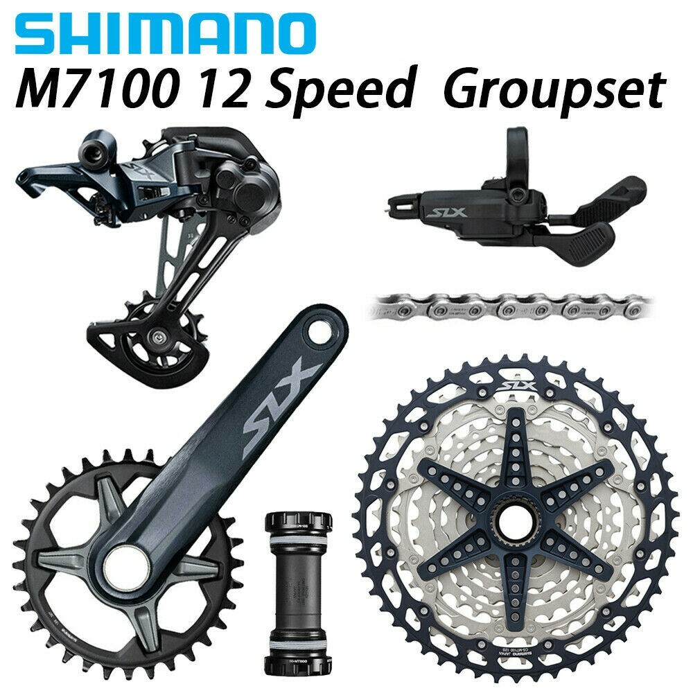 SHIMANO SLX M7100 1x12S 10-51t 170mm/175mm Kit Speed Mountain Bike Groupset