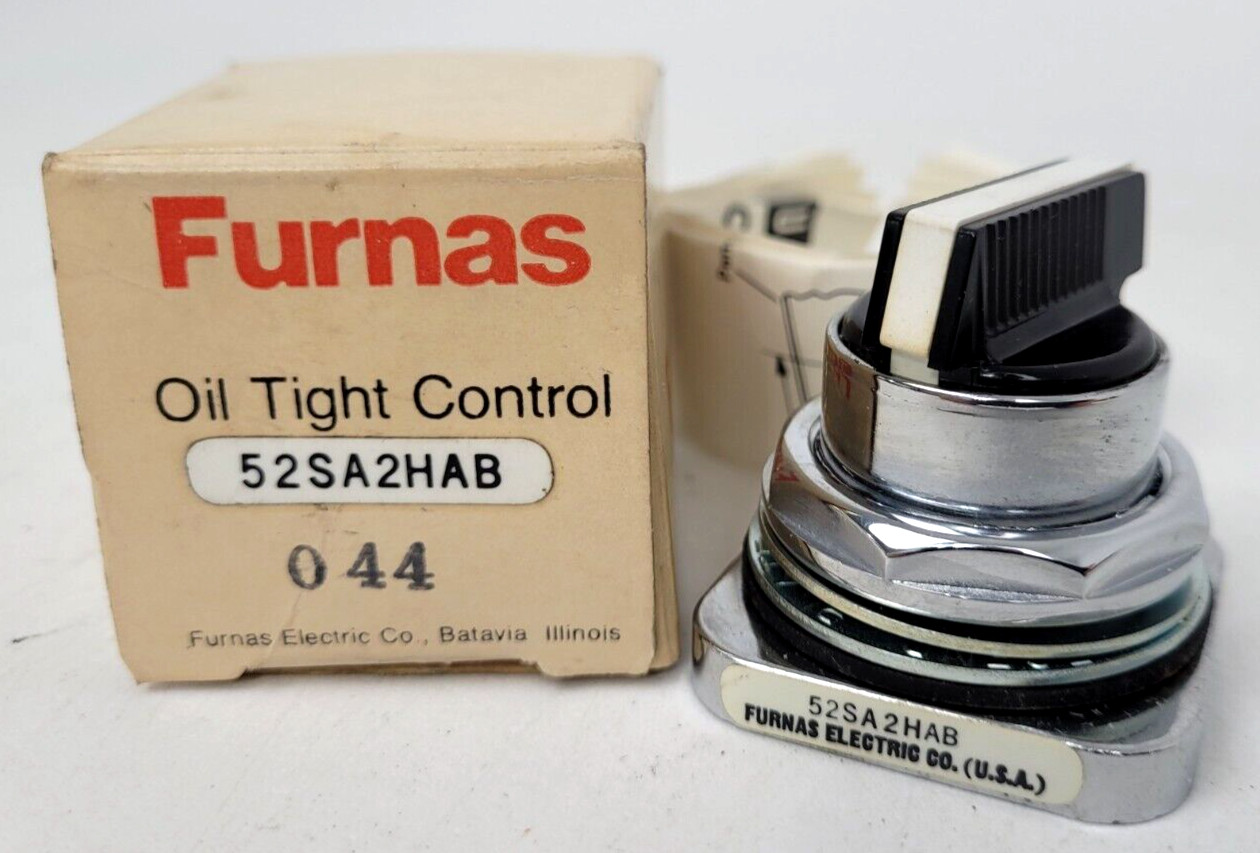 Interruptor selector de hornos 52SA2HAB control hermético de aceite *OPCIÓN AL DÍA SIGUIENTE* NUEVO