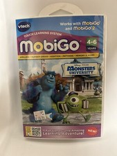 Vtech Disney Pixar Monsters University Mobigo Touch Learning System Game 4-6 Yrs
