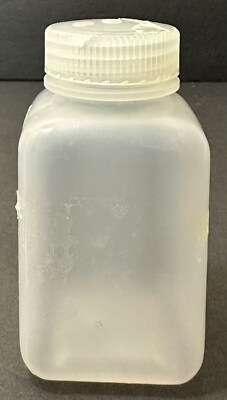 Nalgene Wide Mouth Square PP 250ml Polypropylene Bottle 2110-0008