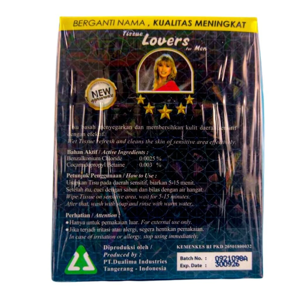 Tejido húmedo antiséptico Super Magic Man retardo prolongado eyaculación sexual 3 cajas Foto 2 de 4