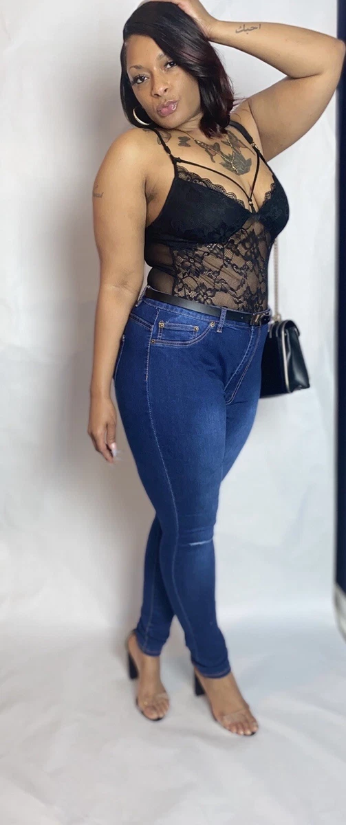American Bazi dark blue jeans PLUS SIZE