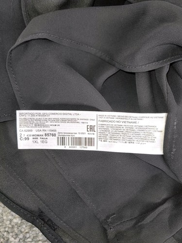 Mango Black Plus Size Dress - Picture 8 of 8