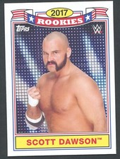 2018 Topps Heritage WWE Scott Dawson 2017 Rookies Wrestling Card RC ROOKIE NXT