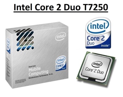 Intel Core 2 Duo T7250 SLA49 Dual-Core-Prozessor 2,0 GHz, Sockel P, 35 W CPU