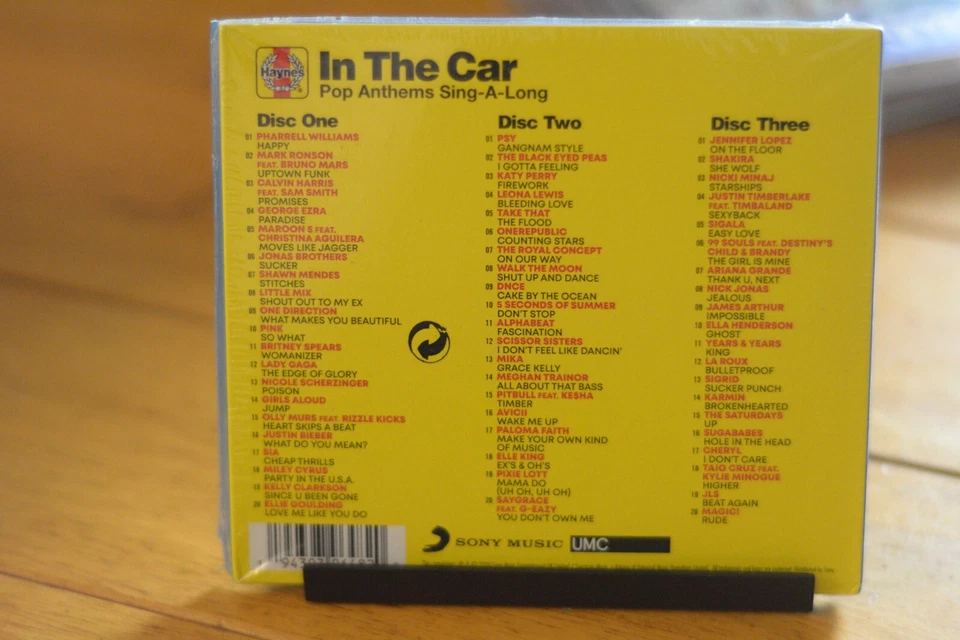 VARIOUS "POP ANTHEMS SING-A-LONG" CD [NEW SEALED] 3 DISC DIGIPAK [98] - Image 2 of 4