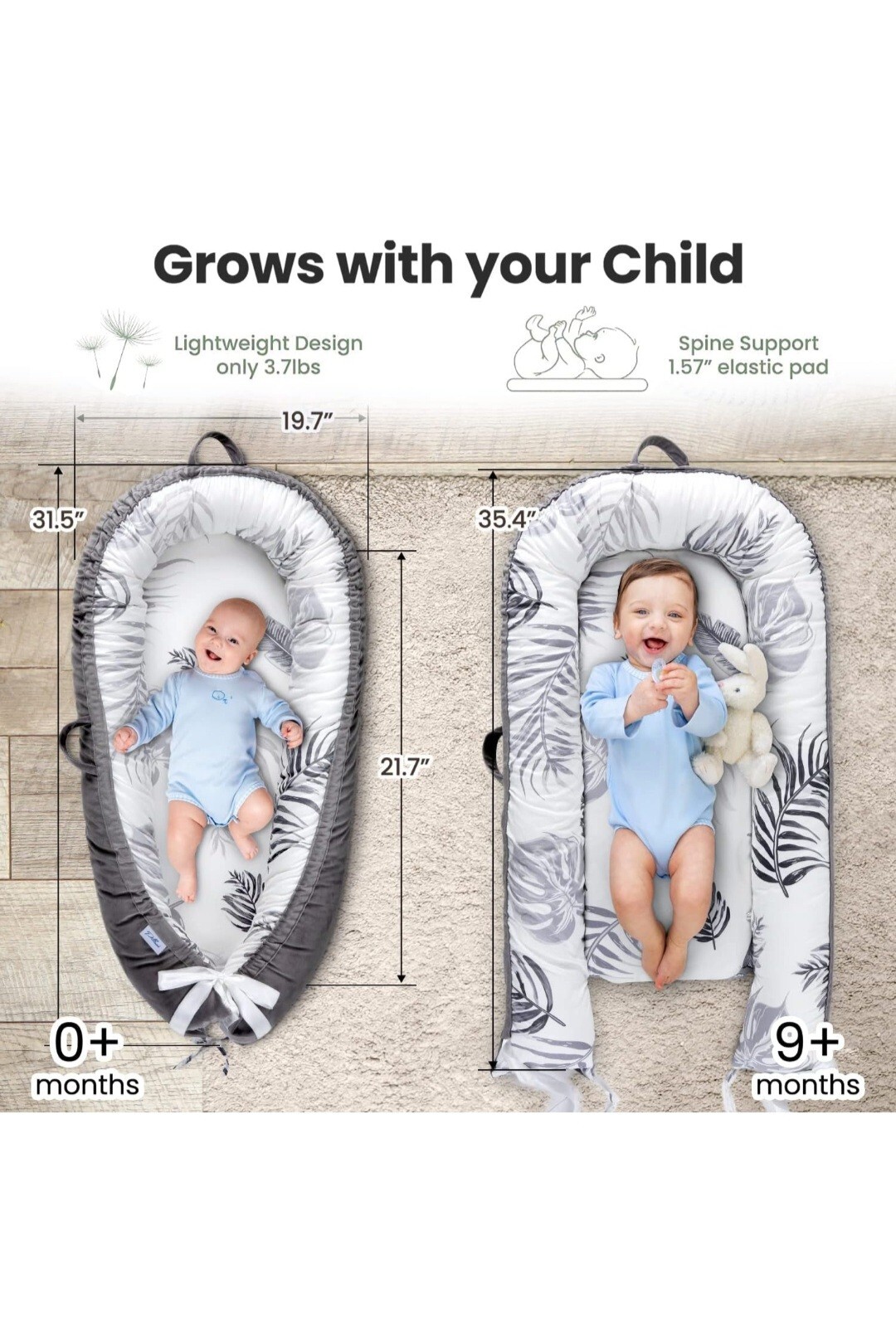 Baby Lounger for Newborn Cover Newborn Lounger for 012 Months