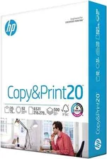 Hp Printer Paper 8.5 X 11 Paper Copy &print 20 Lb 1 Ream Case - 500 Sheets