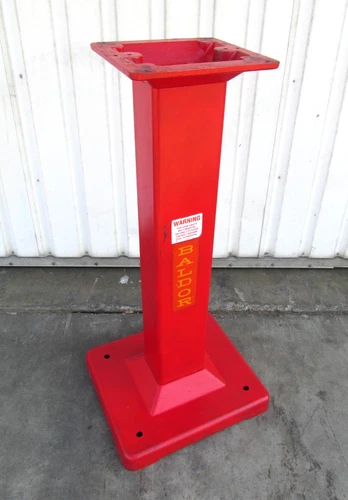 NICE! BALDOR CAST IRON PEDESTAL STAND FOR 6'', 7'', 8'', 10'' GRINDERS - #GA16R