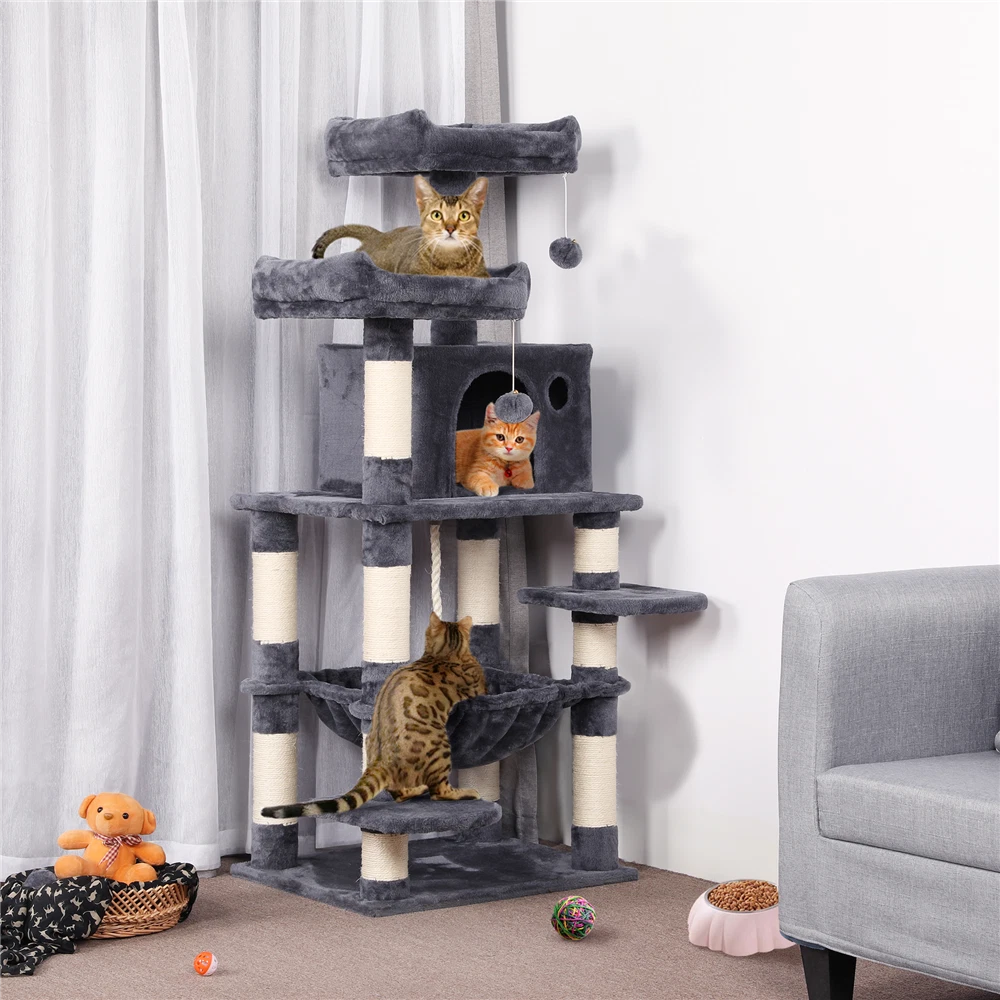 Big cat store scratching tree