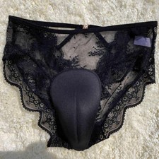 Lace Hiding Gaff Brief Camel Toes Panty Crossdressing Underwear Transgender