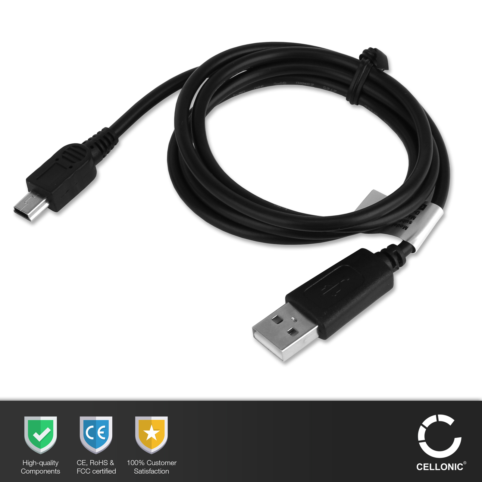  USB Kabel für Archos AV700 Pocket Media Assistant PMA400 Ladekabel 1A schwarz
