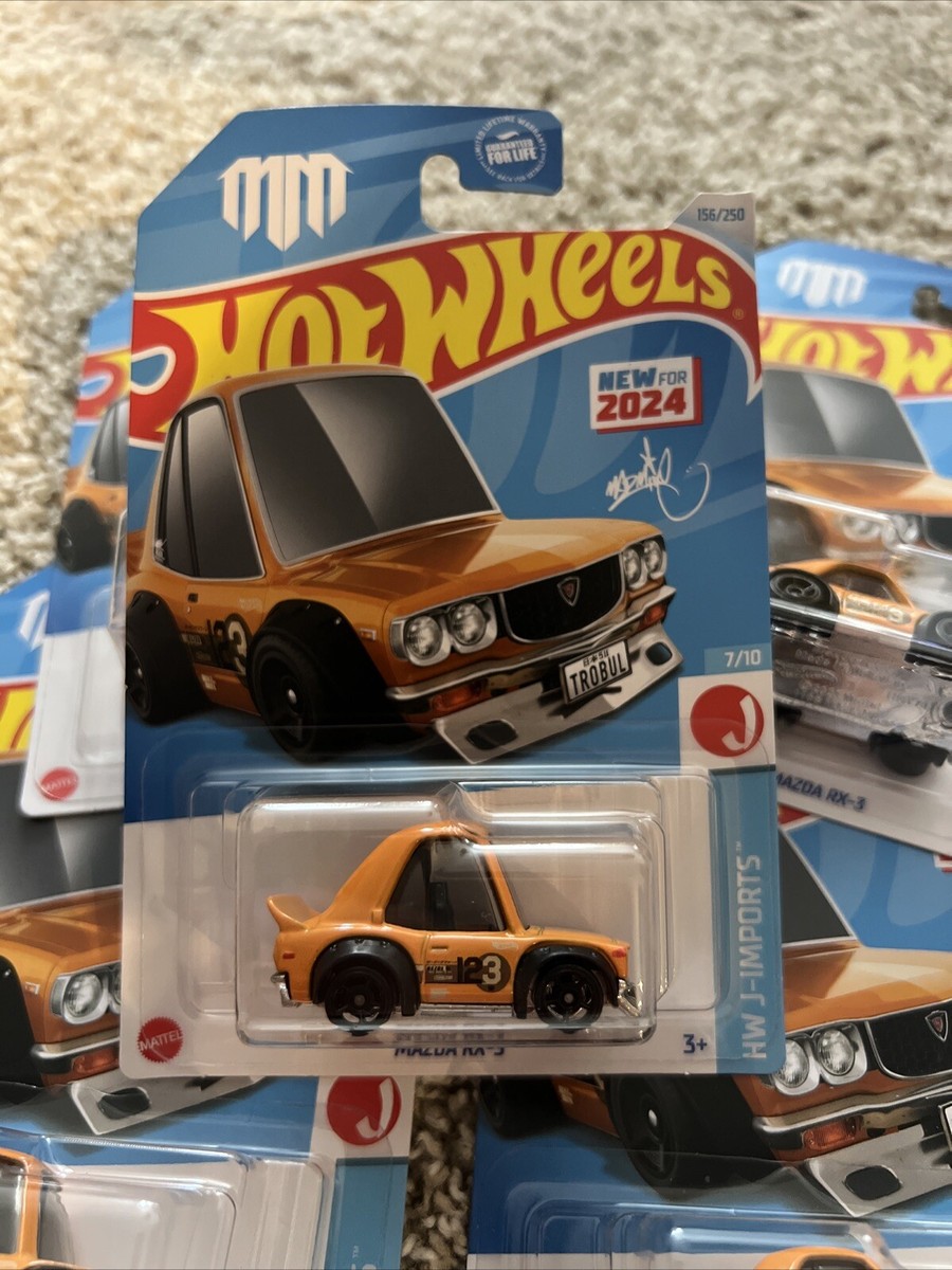 2024 Hot Wheels Tooned Mad Mike Mazda RX-3 #156 HW J-Imports 7/10