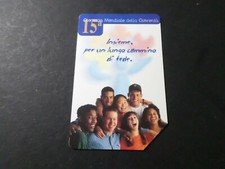 Phone Card Italy, Italia, Youth Day Faith, Telecom, Used