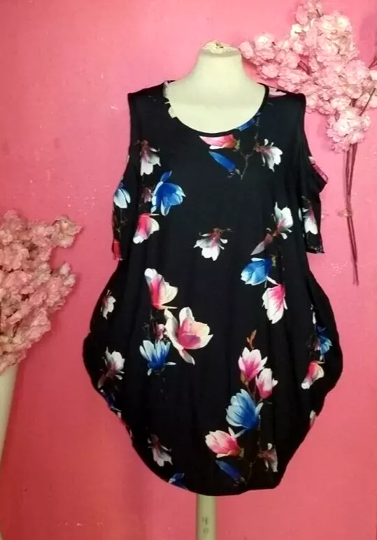 Cold shoulder dress size 20 sale