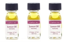 LORANN Super Strength Flavors (Candy Oils) Lemon (.125 fl oz) - ***3 Pack***