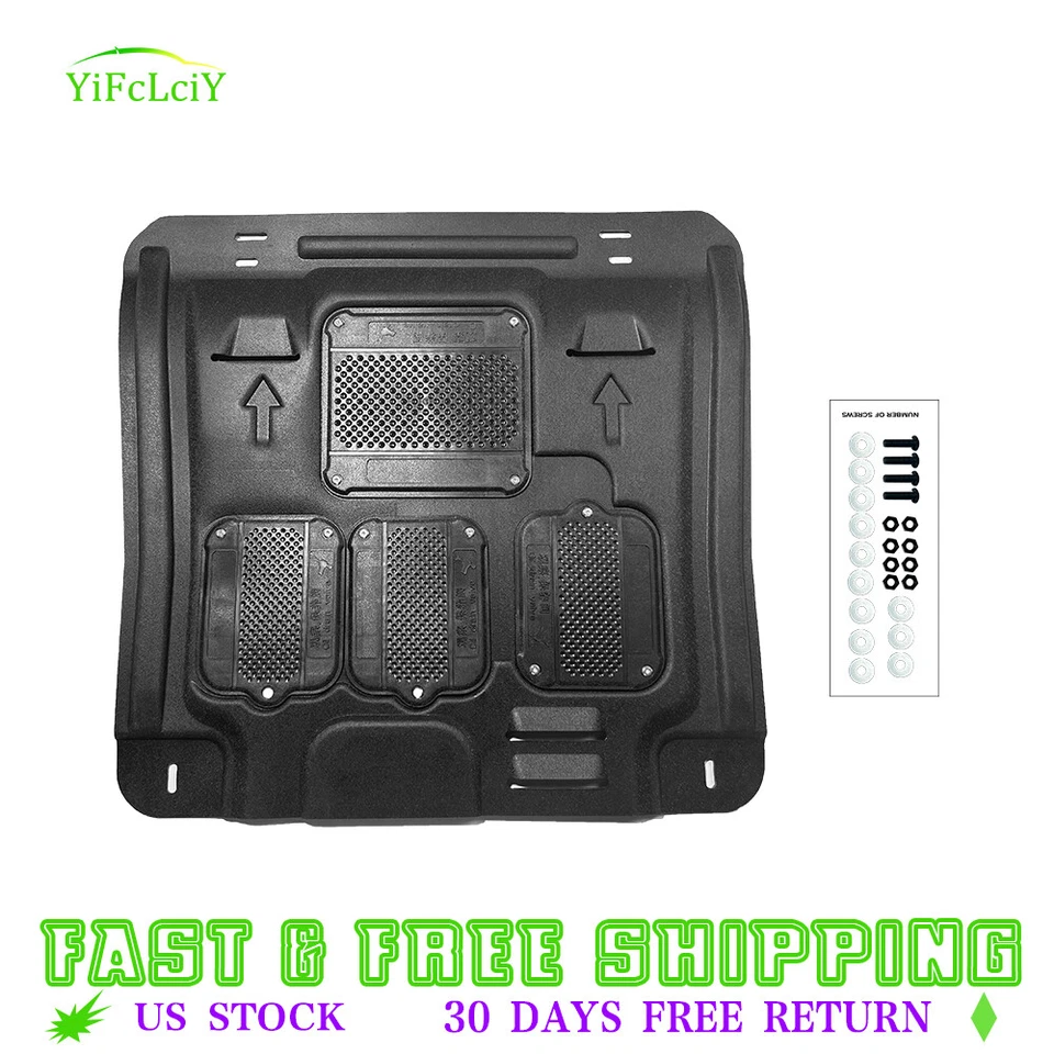 For Chevrolet Malibu 2017-2018 Engine Under Cover Front Splash Guard Mud Flaps Foto 2 de 4