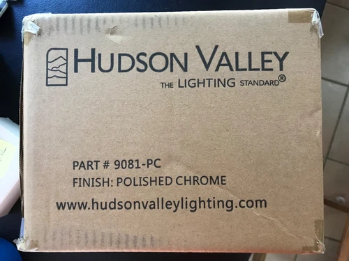 Hudson Valley Lighting 9081 Baird 1 Light 5" Tall LED Bathroom - Chrome - Picture 3 of 6