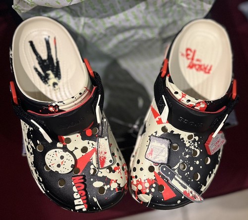 NEW Friday The 13th × Crocs All-Terrain Clog Size 9 Men's Horror Jason ...