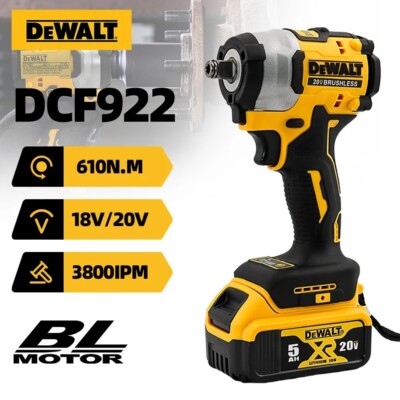 Dewalt DCF922 610Nm Brushless Schlagschrauber 20V Akku regelbar UK