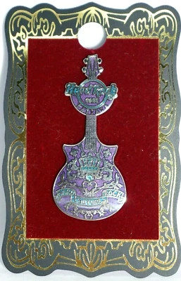 Hard Rock Cafe -Vintage HRC Pattaya "Couture Series" Guitar Pin -LIMITED EDITION - Image 1 of 3