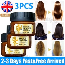 3x Magical Keratin Hair Treatment Mask 5 Seconds Repairs Damage Hair Conditioner