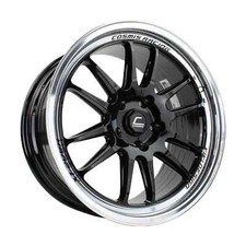 Cosmis Racing Xt-206r-ff Black W Machined Lip Wheel 18x9.5 22 5x120