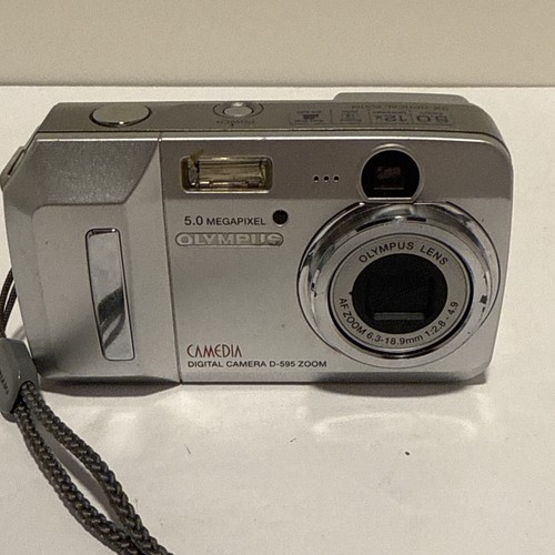 Olympus Camedia D-595 Zoom Digital Camera 5.0 MP 3X Optical Zoom Tested Works - Picture 10 of 10