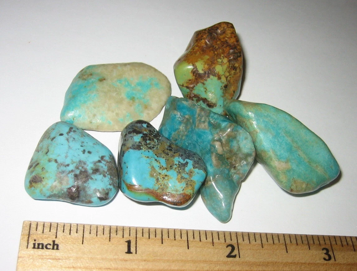 6 TUMBLED POLISHED NATURAL .8