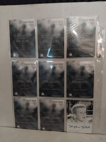 Rittenhouse Twilight Zone Autograph/Inscription Card Lot #2 (2019/2020:39 cards) - Picture 4 of 14