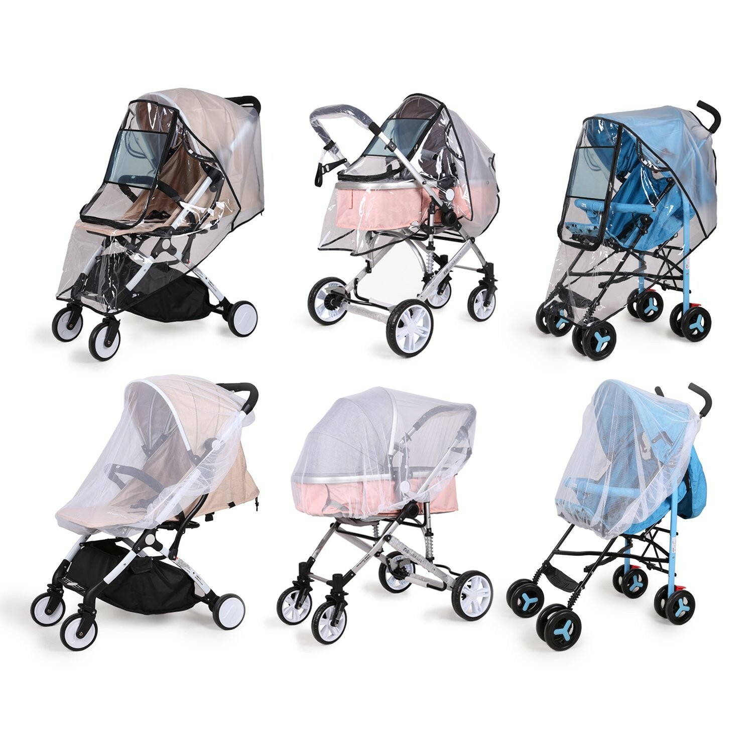 bemece stroller rain cover universal