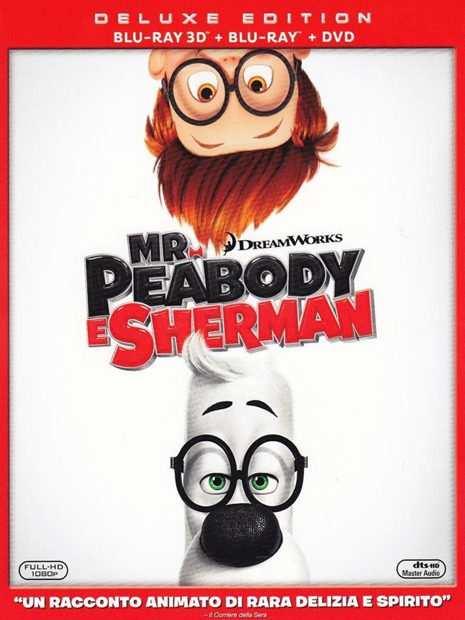 Film - Mr. Peabody E Sherman - 3 (blu ray 3d + blu ray + -  blu-ray)